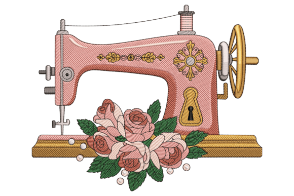 Floral Sewing: A Timeless Embroidery Design