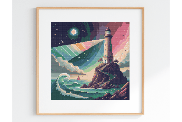 Lighthouse Cross Stitch Pattern